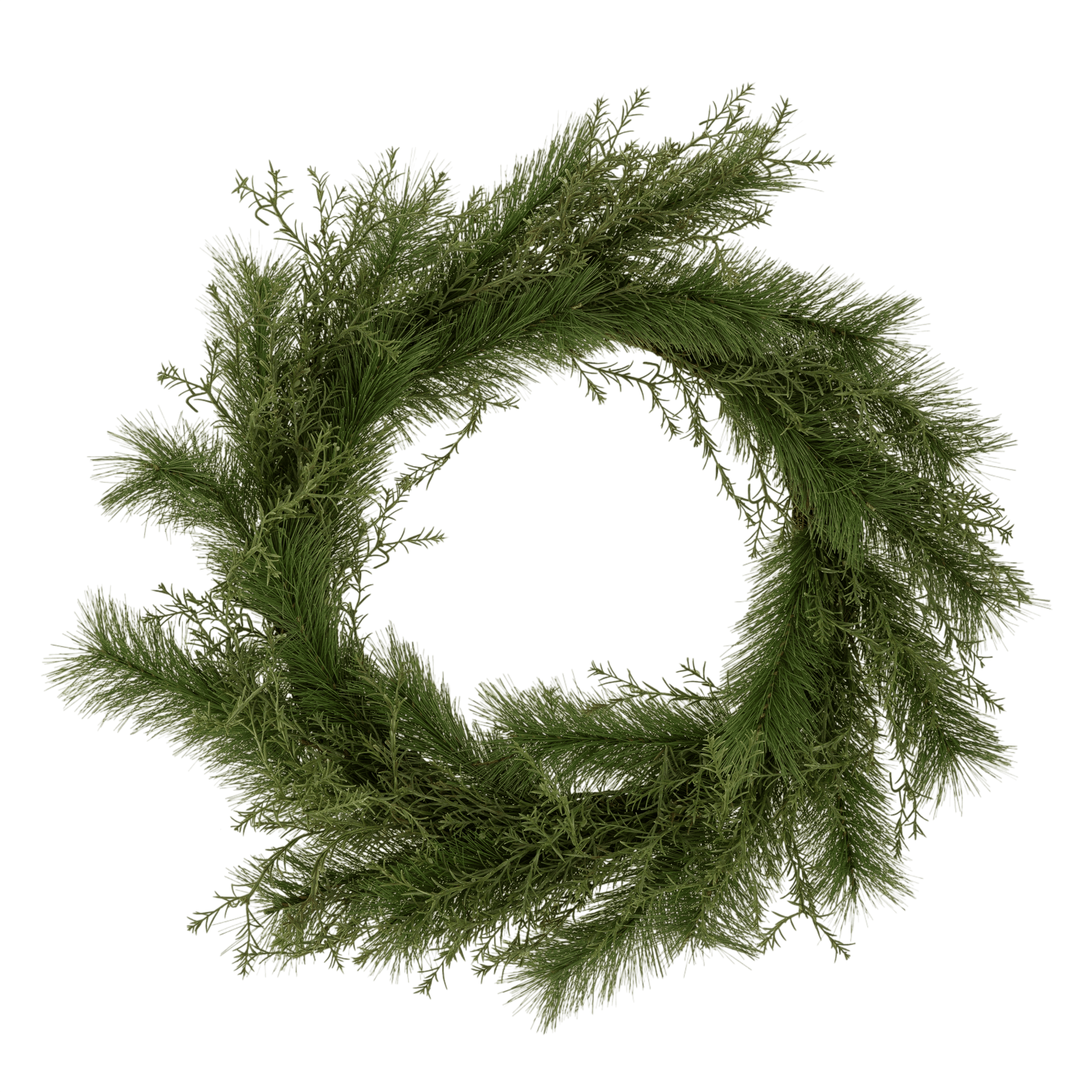 Foraged Pine Wreath - LC Design Co. Shoppe