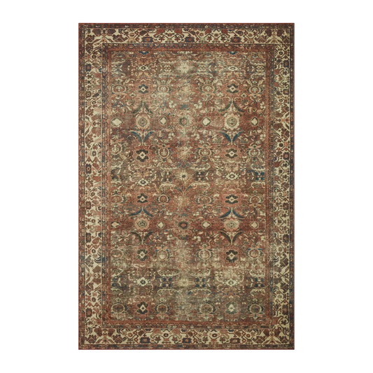 Banks Brick/Ivory Rug