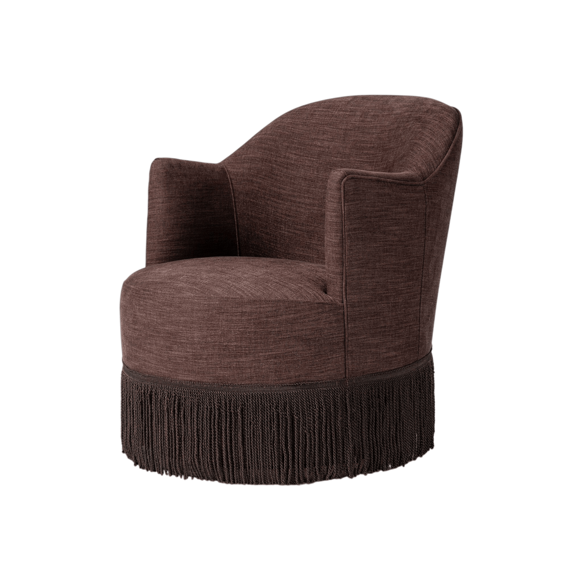 Aurora Fringe Swivel Chair - LC Design Co. Shoppe