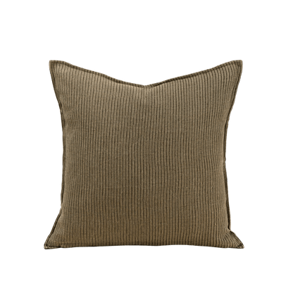 Sage Stripe Double Sided Linen Pillow - LC Design Co. Shoppe