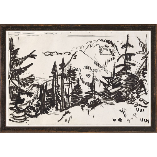 Mountain Landscape Art