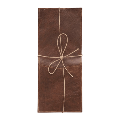 Leather Cutlery Sleeve (Set of 4) - LC Design Co. Shoppe