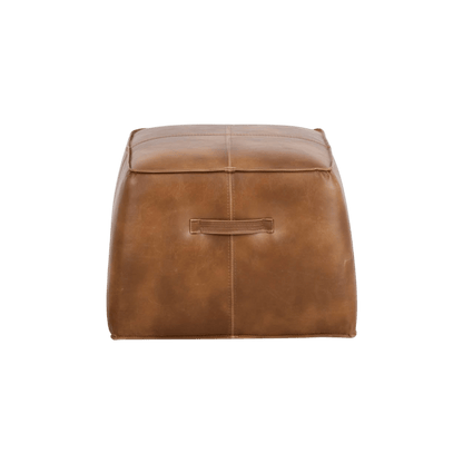 Aspen Ottoman - Tobacco Tan - LC Design Co. Shoppe
