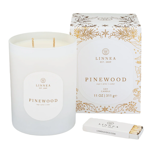 LINNEA Candle - Pinewood