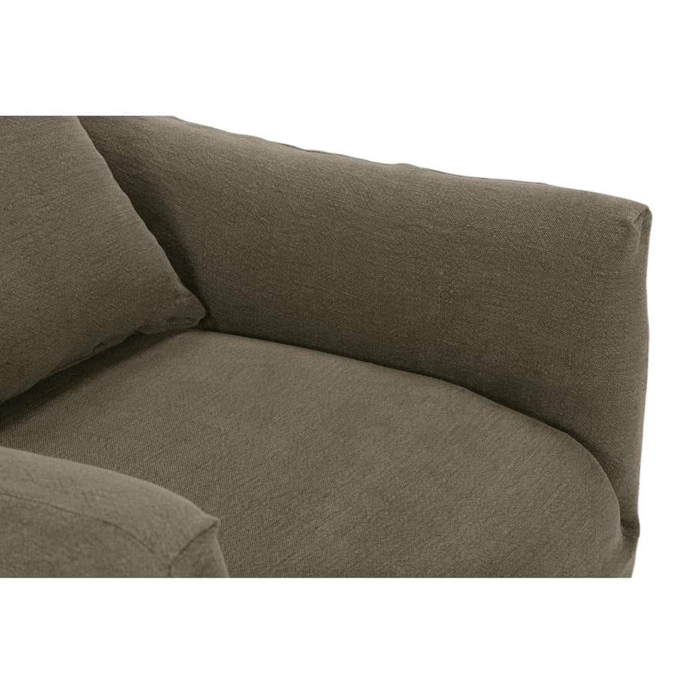 Noel Slipcovered Swivel Chair - LC Design Co. Shoppe