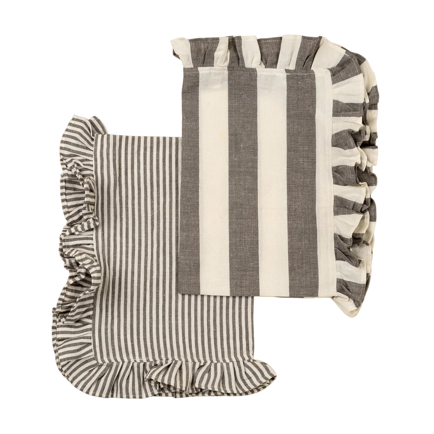 Ruffle Stripe Tea Towels