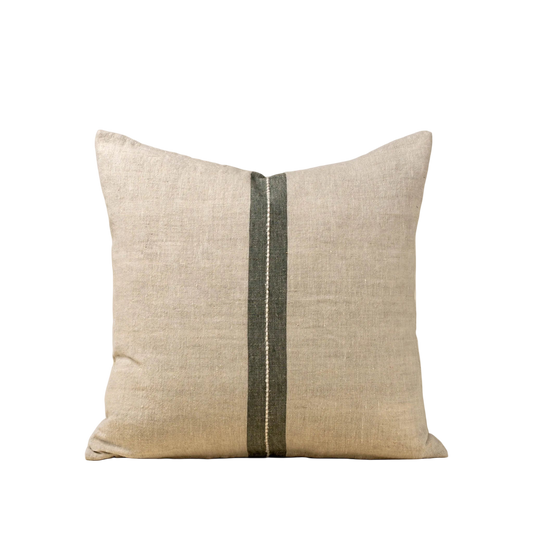 Emmett Linen Pillow - Natural