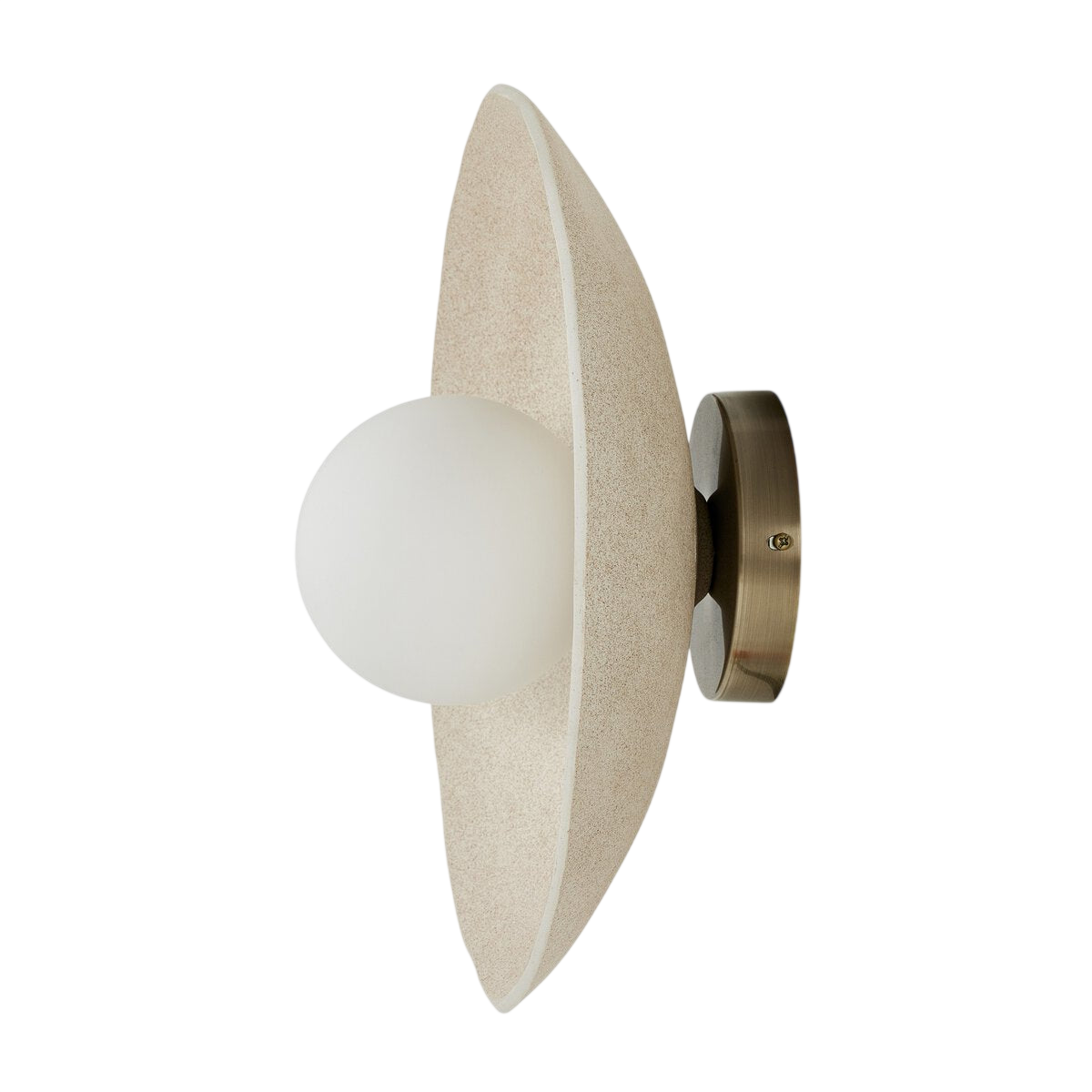 Organic Ceramic Sconce