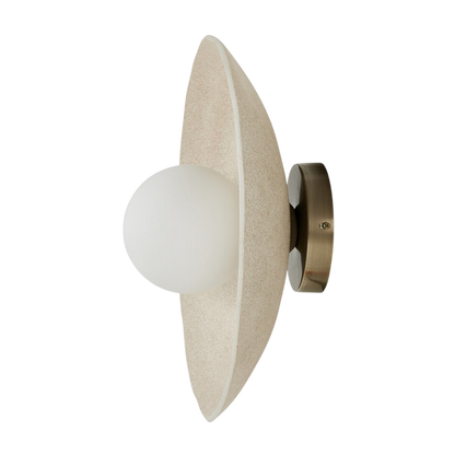 Organic Ceramic Sconce