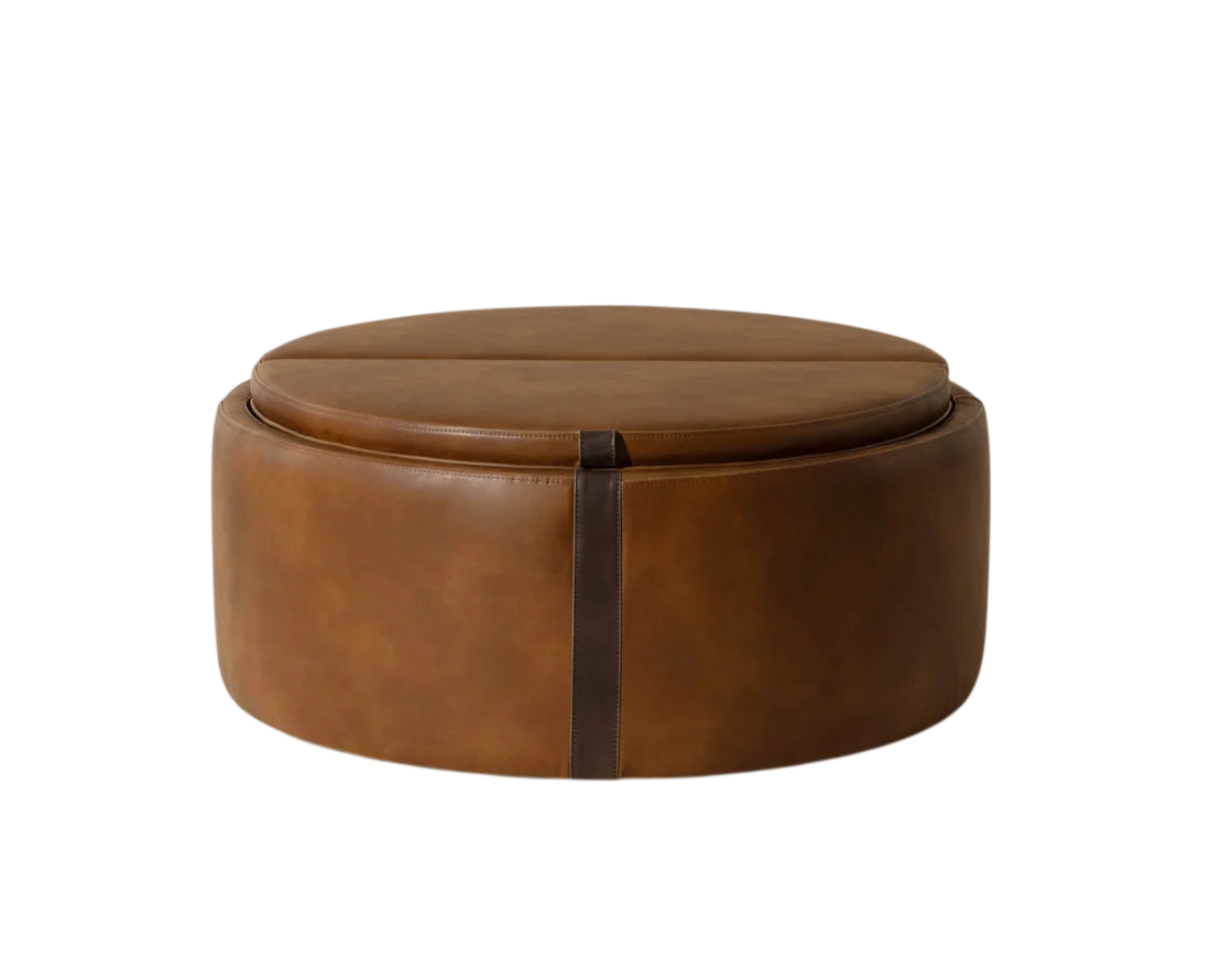 Borelli Wheeled Storage Ottoman