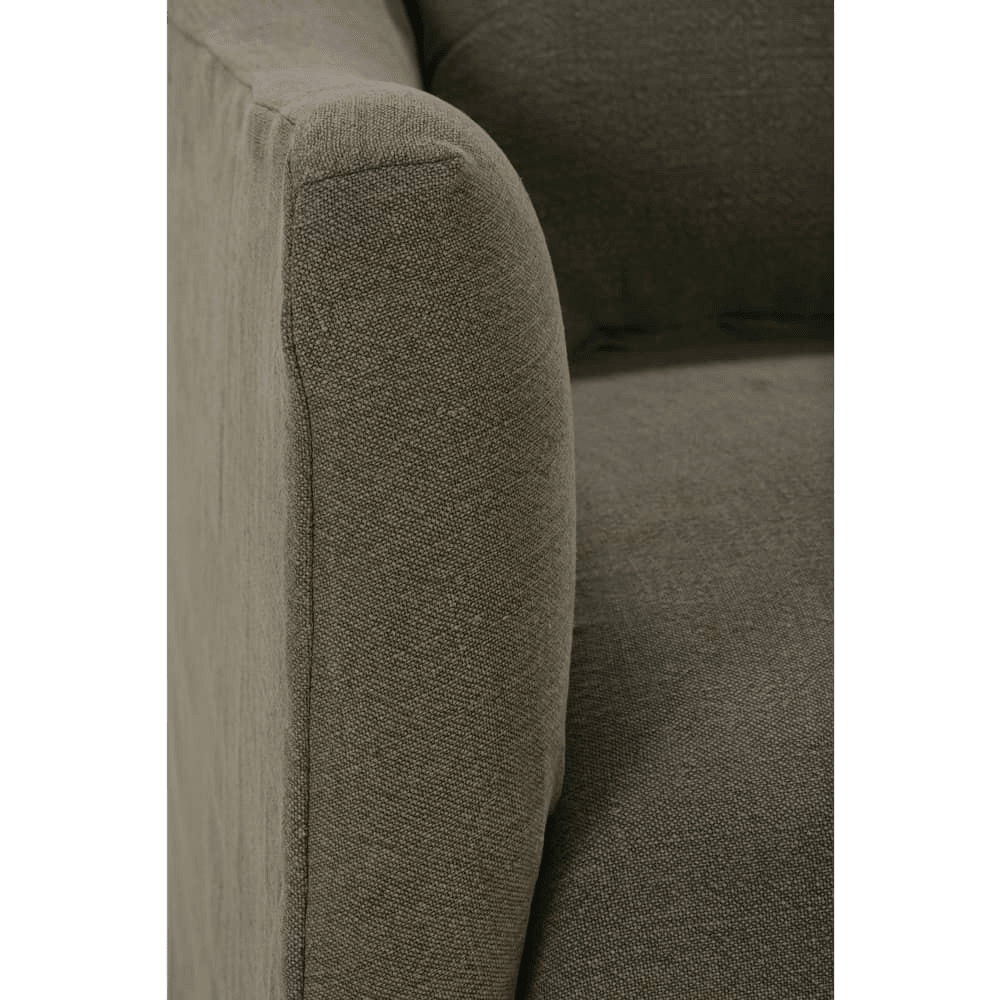 Noel Slipcovered Swivel Chair - LC Design Co. Shoppe