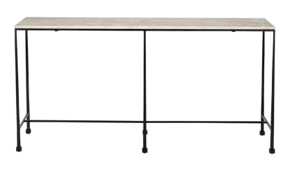 River Console Table Botticino Marble