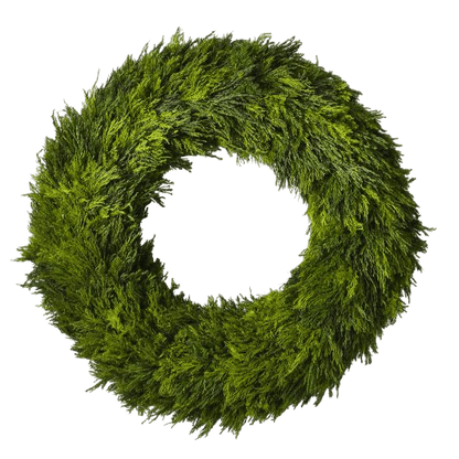 Cypress Wreath - LC Design Co. Shoppe