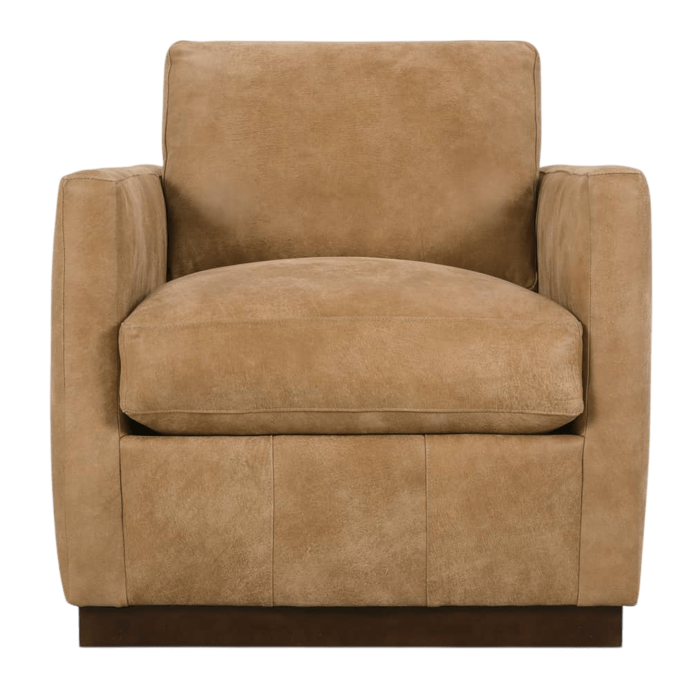 Allie Leather Swivel Chair - LC Design Co. Shoppe
