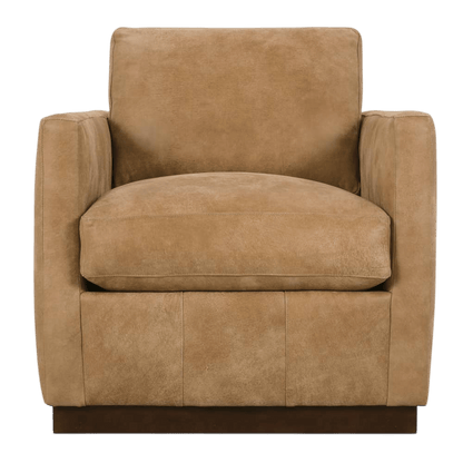 Allie Leather Swivel Chair - LC Design Co. Shoppe