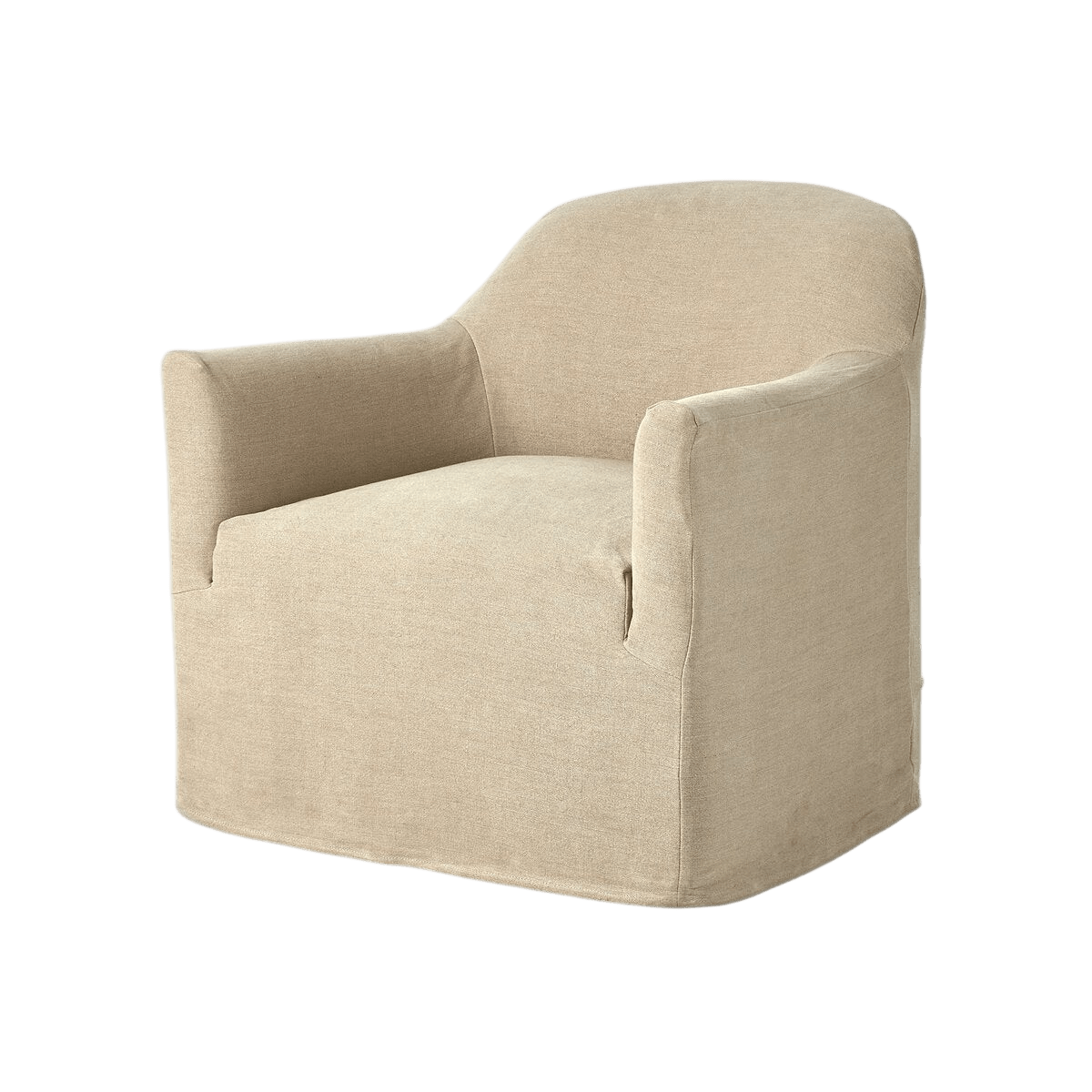 Lowell Slipcover Swivel Chair - LC Design Co. Shoppe