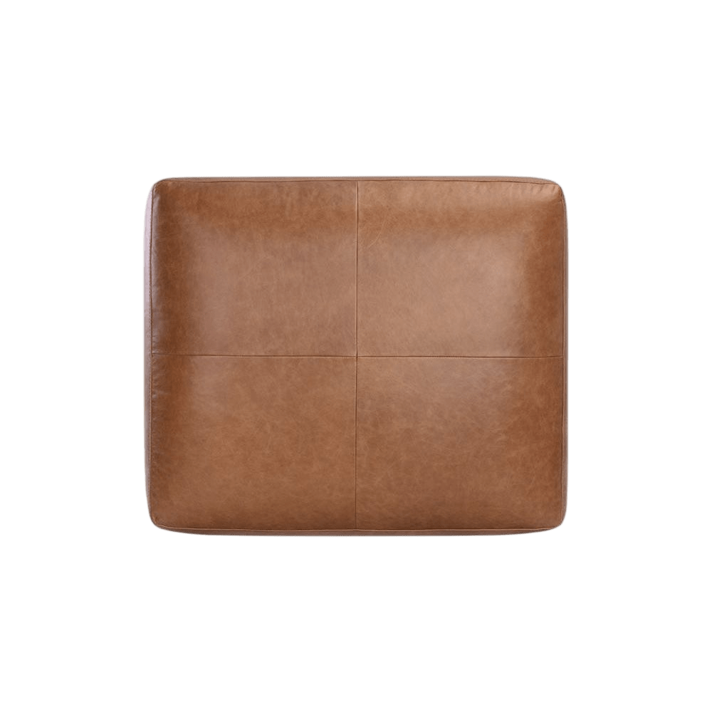 Wendy Modular-Ottoman-Marseille Camel Leather - LC Design Co. Shoppe
