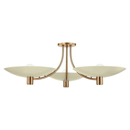 Wolfe Semi Flush - LC Design Co. Shoppe
