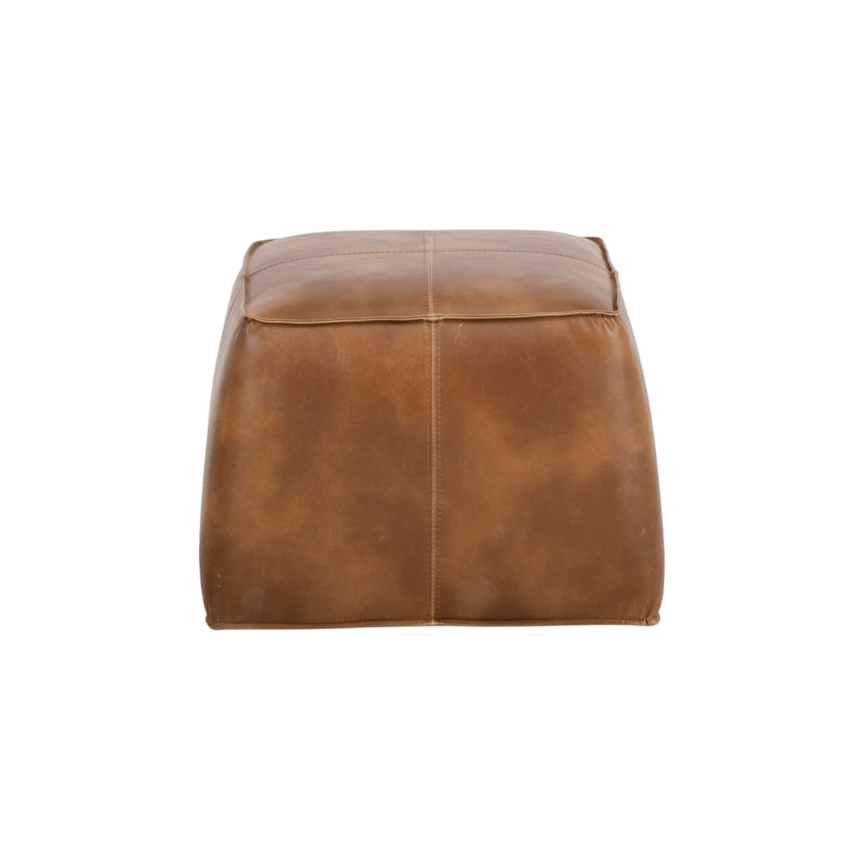 Aspen Ottoman - Tobacco Tan - LC Design Co. Shoppe