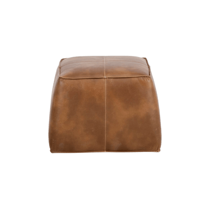 Aspen Ottoman - Tobacco Tan - LC Design Co. Shoppe