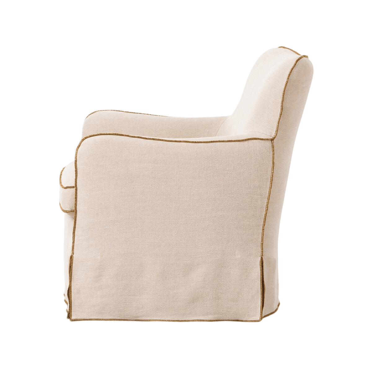 Devon Slipcover Swivel Chair - LC Design Co. Shoppe