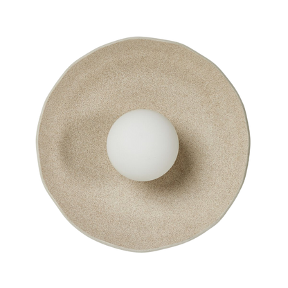 Organic Ceramic Sconce