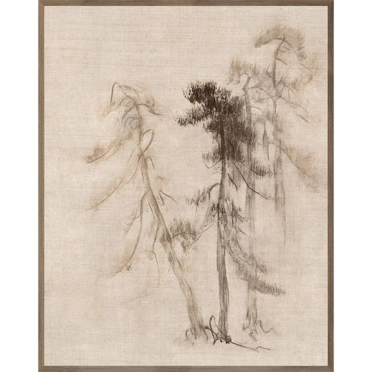 Ink Wash Pines