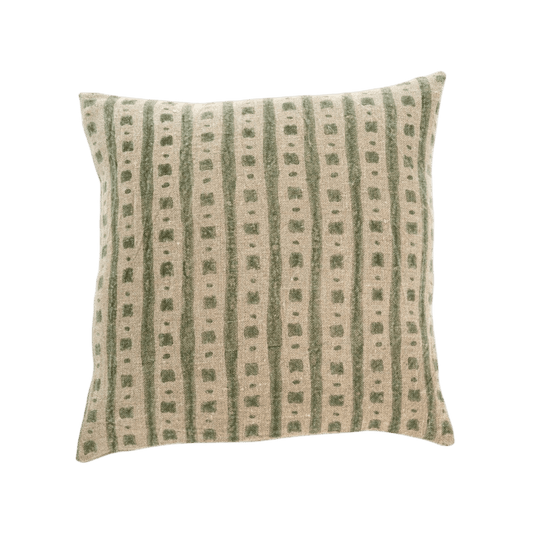 Lula Linen Pillow - Olive - LC Design Co. Shoppe
