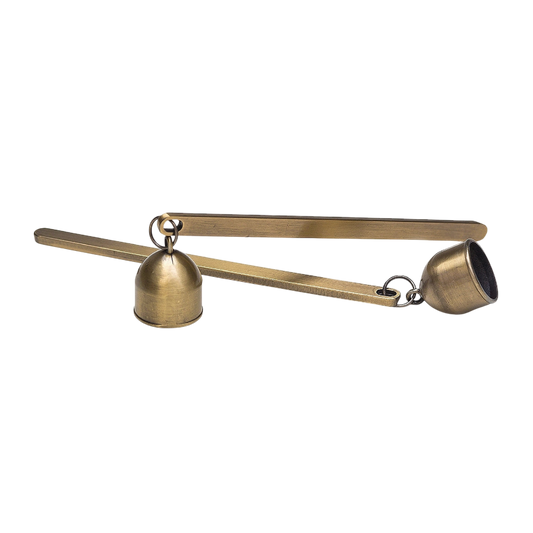 Antique Brass Bell Snuffer