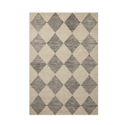Francis Beige/Charcoal Rug - LC Design Co. Shoppe