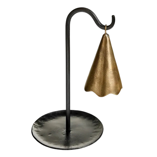 Scalloped Bell on Stand