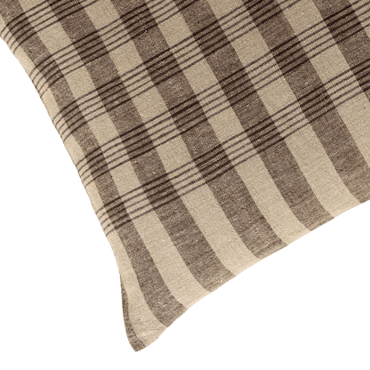 Homestead Plaid Linen Pillow - LC Design Co. Shoppe