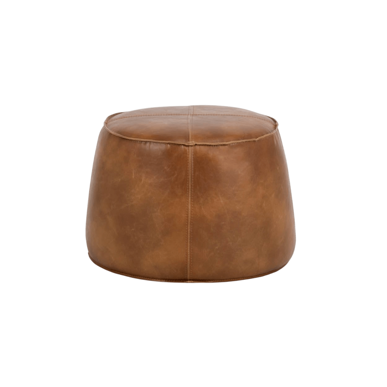 Mary Ottoman-Tobacco Tan - LC Design Co. Shoppe