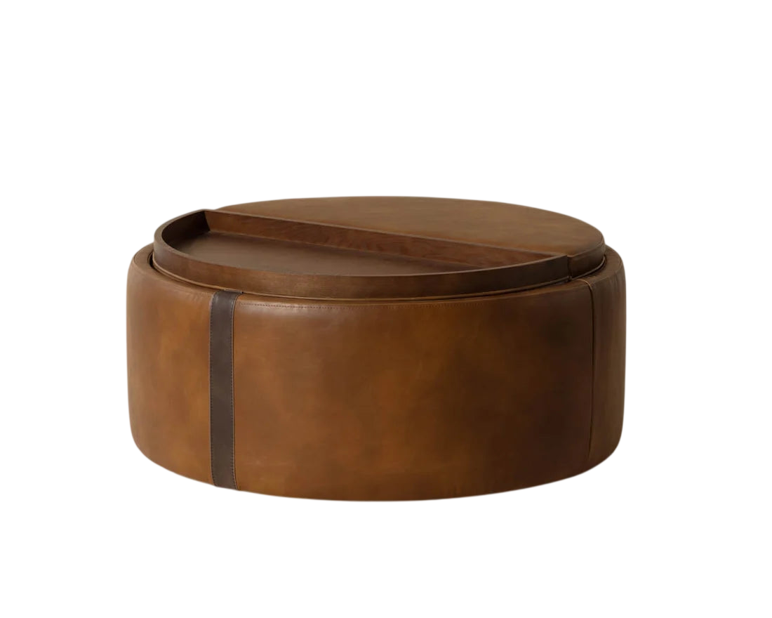 Borelli Wheeled Storage Ottoman