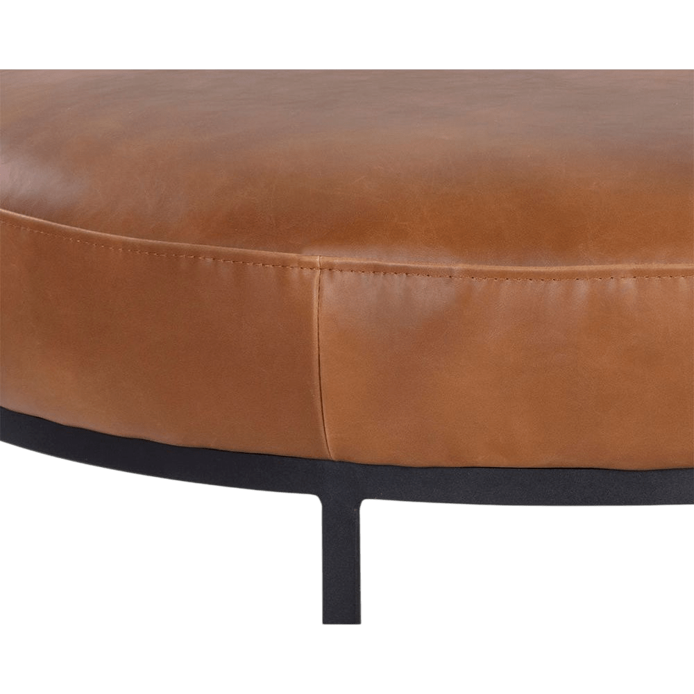 Ella Ottoman-Tan - LC Design Co. Shoppe