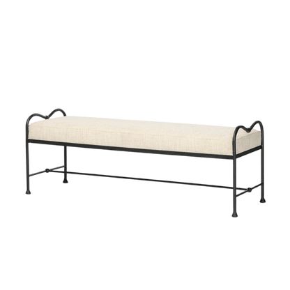 Leona Accent Bench - LC Design Co. Shoppe