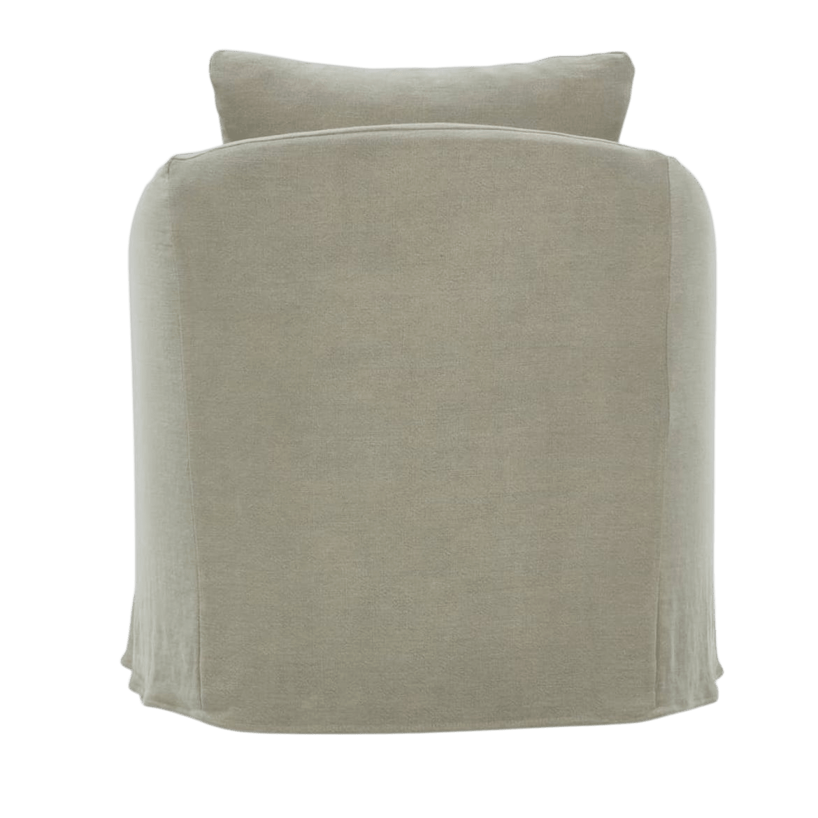 Emmerson Slipcovered Swivel Chair - LC Design Co. Shoppe