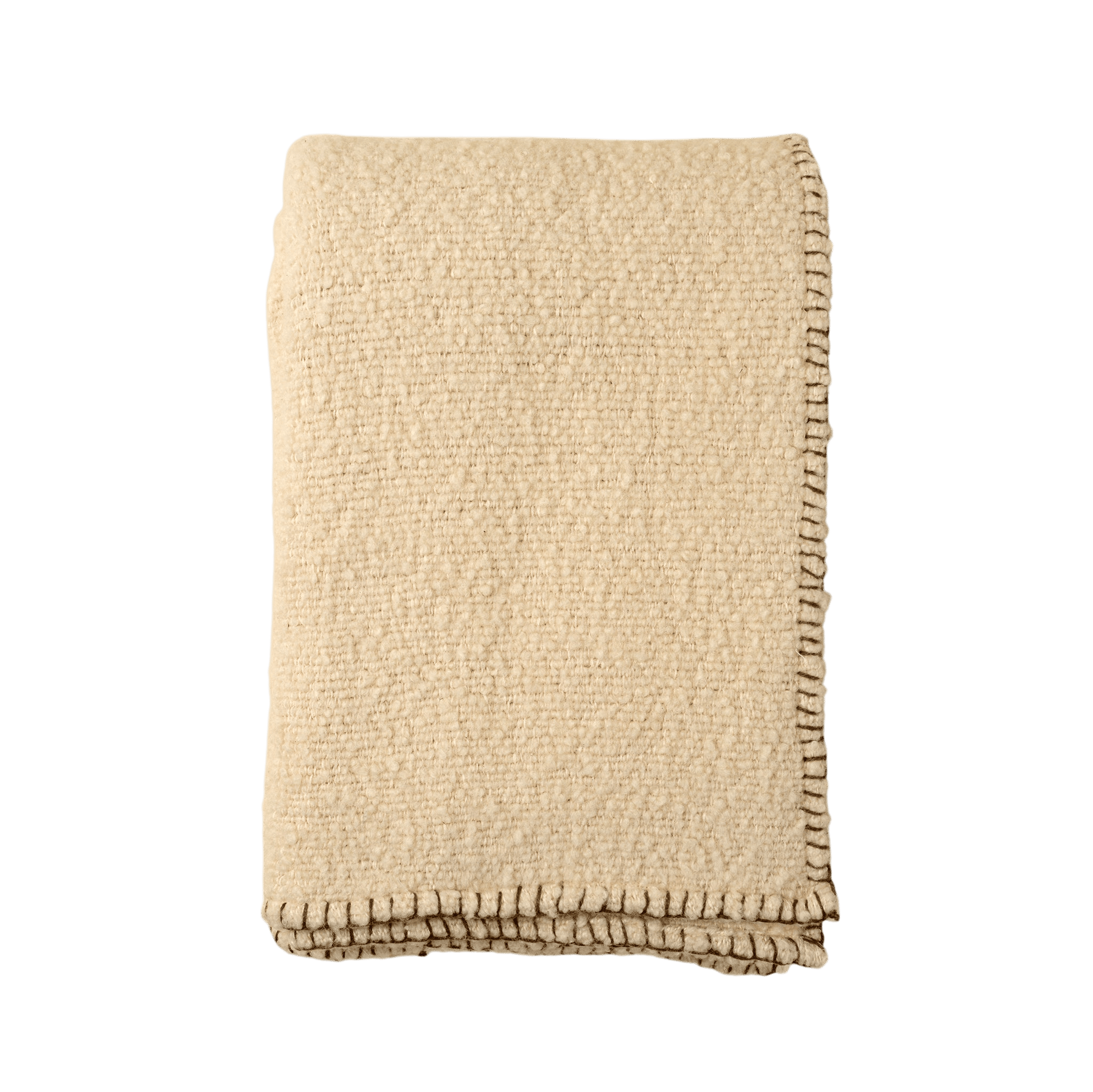Ivory Stitch Blanket Throw - LC Design Co. Shoppe
