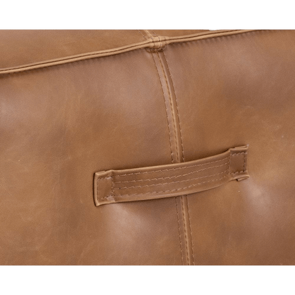 Aspen Ottoman - Tobacco Tan - LC Design Co. Shoppe