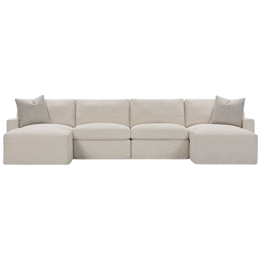 Asher Modular Slipcover Sectional