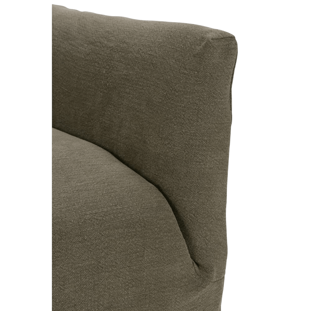 Noel Slipcovered Swivel Chair - LC Design Co. Shoppe