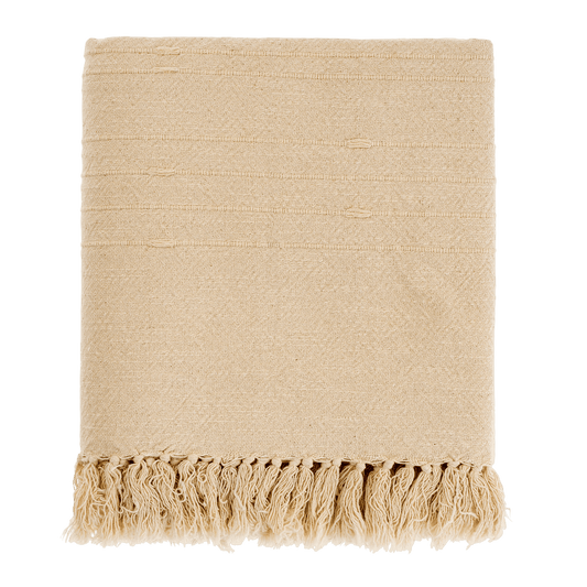 Sola Woven Throw - Natural - LC Design Co. Shoppe