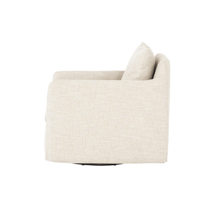 Banks Slipcover Swivel Chair - LC Design Co. Shoppe