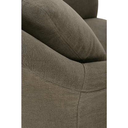 Noel Slipcovered Swivel Chair - LC Design Co. Shoppe
