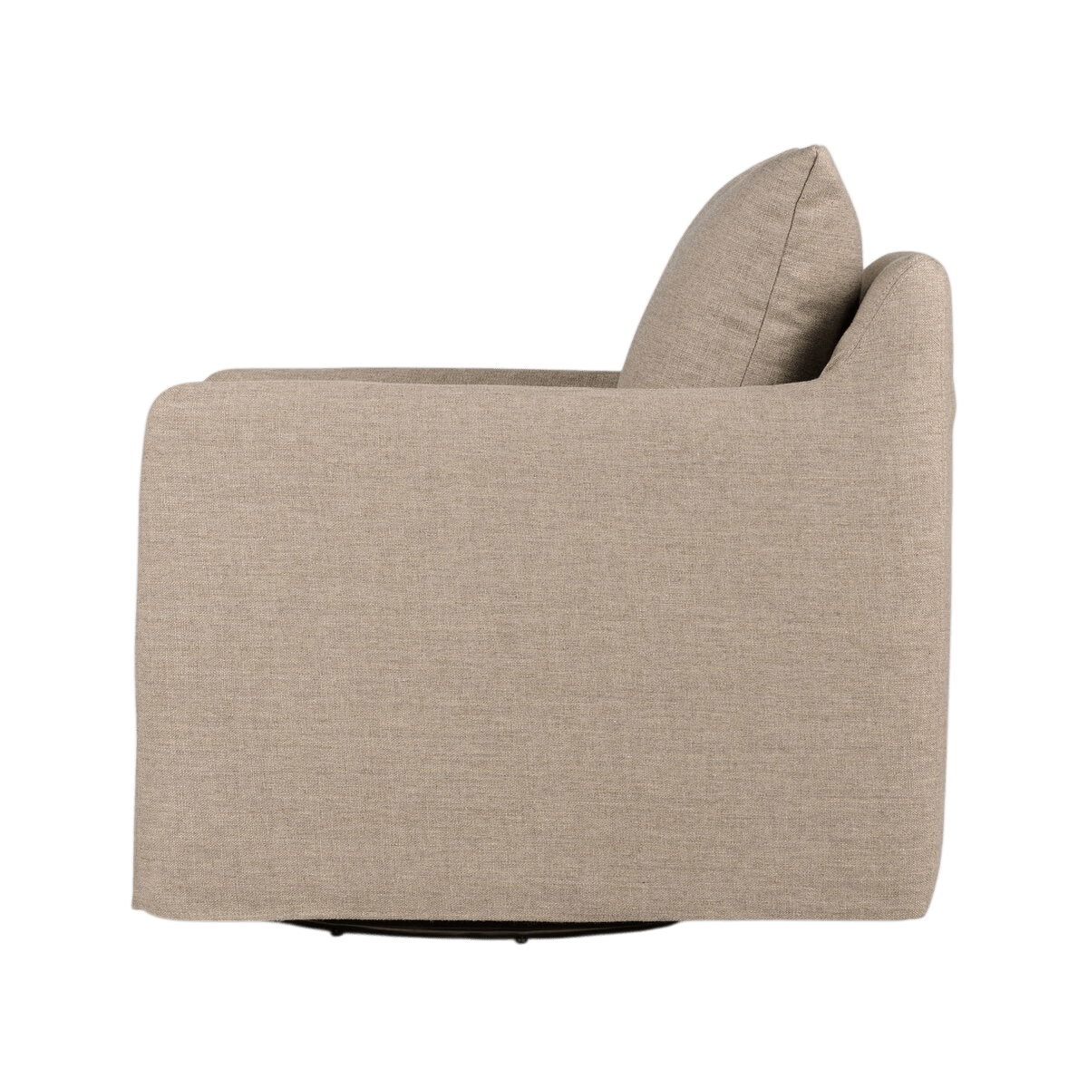 Banks Slipcover Swivel Chair - LC Design Co. Shoppe