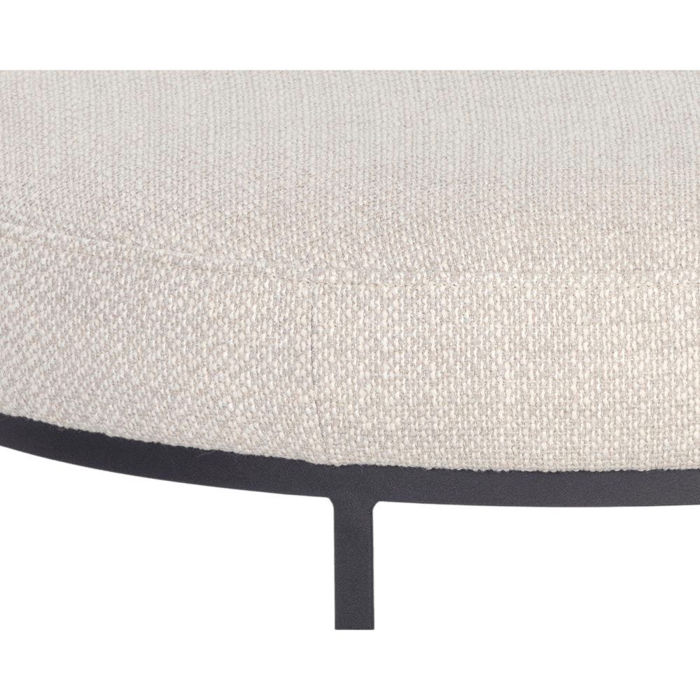 Ella Ottoman - Moto Stucco - LC Design Co. Shoppe