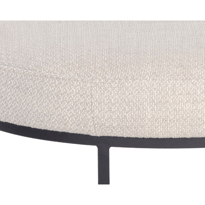 Ella Ottoman - Moto Stucco - LC Design Co. Shoppe