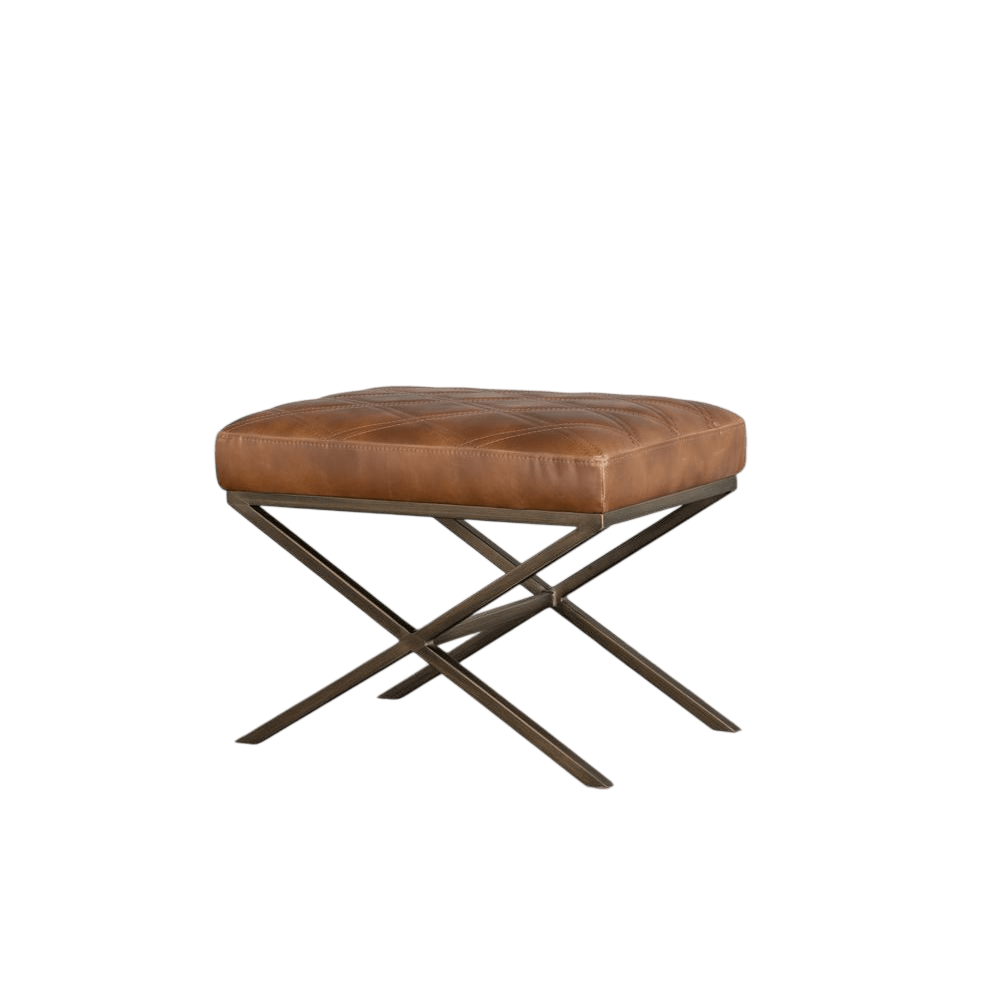 Westen Stool-Tobacco Tan - LC Design Co. Shoppe