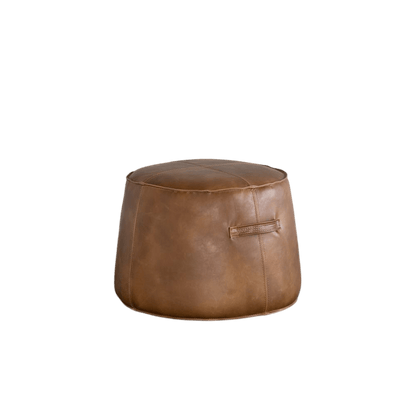 Mary Ottoman-Tobacco Tan - LC Design Co. Shoppe