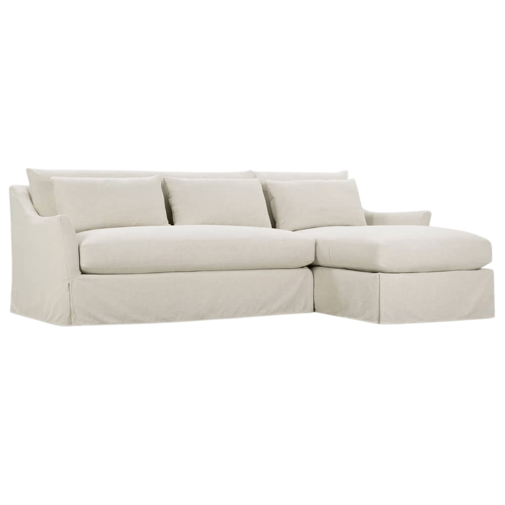 Moreau Slipcovered Sectional - LC Design Co. Shoppe